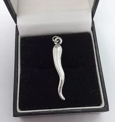 £20 • Buy Uno Aerre Sterling Silver Horn Of Plenty Pendant 925 3cm Signed