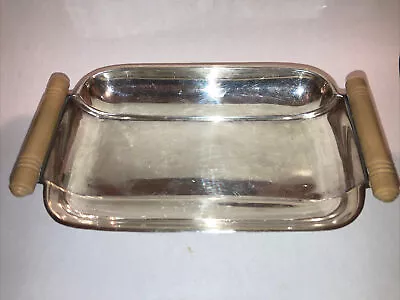 Vintage English Mappin & Webb Sterling Silver Serving  Candy Footed Dish • $150