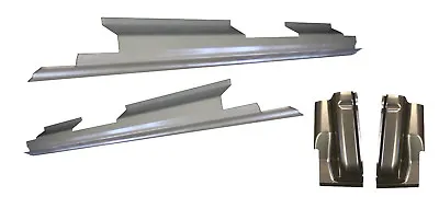 2004-08 Ford F-150 4Door Crew Cab Outer Rocker Panels AND Cab Corners Pair • $175.74