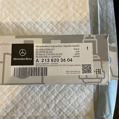 Mercedes Benz OEM A 213 820 36 04 Wiper Blade Set. New  • $50