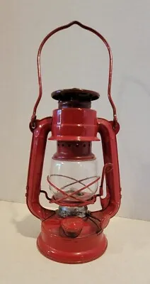 Vintage 1960's Red Winged Wheel No. 350 Kerosene/Oil Lantern - 7 1/4  - Japan • $18.95