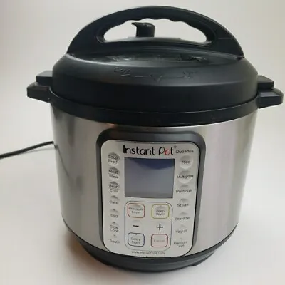 Instant Pot DUO Plus 6 9-in-1 Electric Pressure Cooker  Stainless Steel Tested  • $39.50