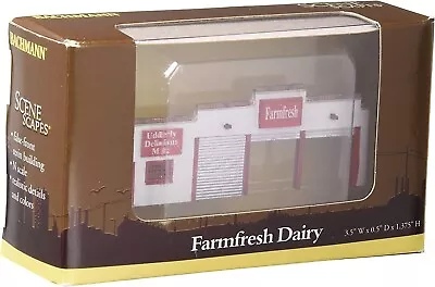 Bachmann #35052 N Farm Fresh Dairy (False Front) NIB Free Shipping • $18.99