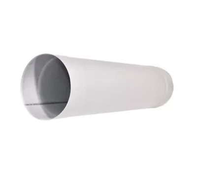 Metal Steel Rigid Pipe Ventilation Chimney Liner Galvanised Steel Duct Tube • £20.99