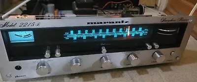 Vintage 1970s Marantz 2215B Stereo FM AM PHONO Receiver PARTS OR REPAIR ONLY • $300