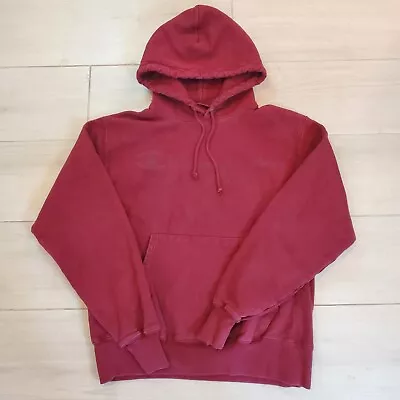 Champion Reverse Weave Sweater Adult Medium Maroon Red Hoodie Sweatshirt • $22.50