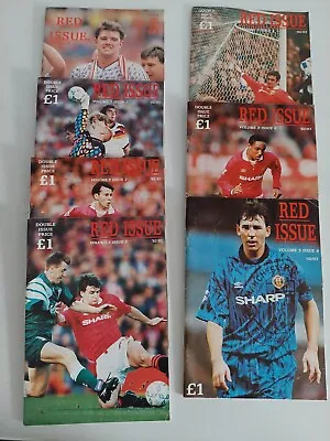 Red Issue Fanzine X 7 Editions. Manchester United Season 92/93. Good Condition. • £7