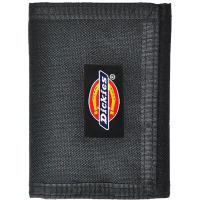 $10.19 • Buy Dickies Wallet Men's Fabric Trifold Wallet 31DI2104 Black
