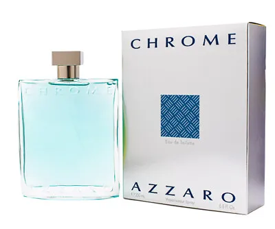 Chrome By Azzaro 6.7 / 6.8 Oz EDT Cologne For Men New In Box • $46.86