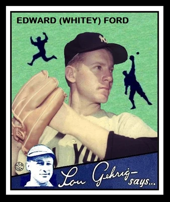 $0.99 • Buy 1934 Goudey Whitey Ford Card Personally Made  Mt