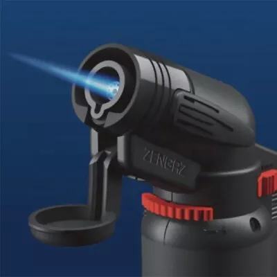 £3.49 • Buy BLACK ZENGAZ Pure Jet Flame Windproof Soft Feel Lighter Body Safety Lock