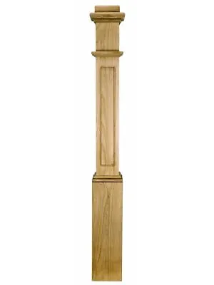 991FP Flat Panel Ranch Box Newel Post • $348.01