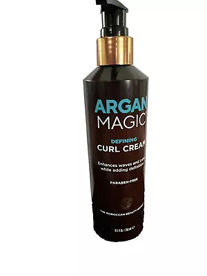 ARGAN MAGIC 🩵 Defining Curl Cream ‘THE MOROCCAN BEAUTY SECRET’ (1) 8.5 Fl Oz • $14.61