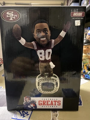 $100 • Buy JERRY RICE San Francisco 49ers 1988 Super Bowl  Ring Base  NFL Bobblehead