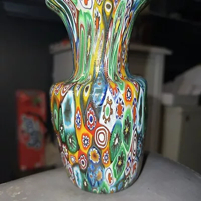 Vintage Murano Glass Vase Very Beautiful And Unique Piece One Of A Kind … • $58