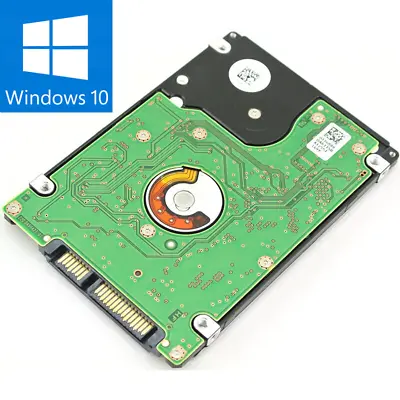 250GB 320gb 500gb 2.5  Laptop Hard Drive Sata Windows 10 For Dell HP TOSHIBA  • £17.90