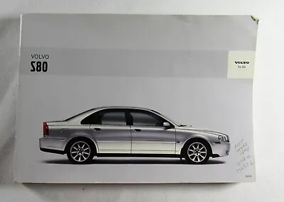 2005 Volvo S80 Owners Manual Book • $15