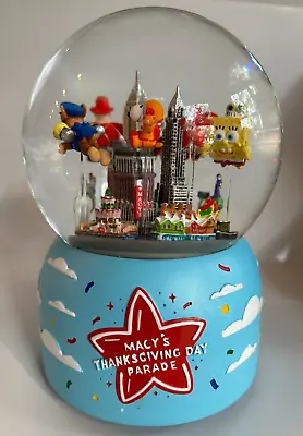 Macys 2022 Thanksgiving Day Parade Snow Globe Holidays Snowglobe Tiptoe Snoopy  • $98.90