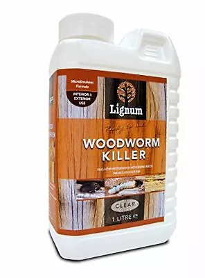 £10.40 • Buy LIGNUM Woodworm Killer Spray 1L | Ready To Use Timber Wood Treatment Insecticide