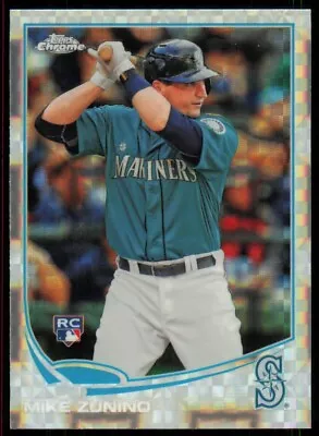 2013 Topps Chrome X-Fractor Mike Zunino Rookie Seattle Mariners #39 • $1.99