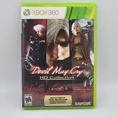 Devil May Cry HD Collection Xbox 360 Microsoft 3 Games M Mature Capcom No Manual • $9.99