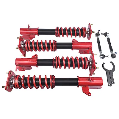 For 1999-2003 Mazda 323 Adjustable Height Coilovers Suspension Springs Shocks • $284