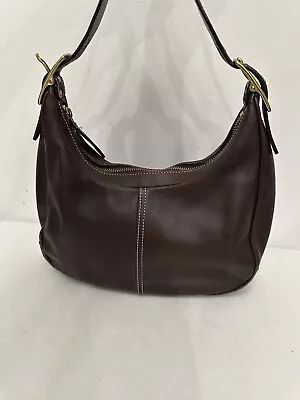 Vintage Coach Zoe Legacy West Hobo Brown Glovetanned Leather Handbag 9342 • $39.99