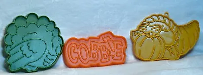 $14.75 • Buy Hallmark Vintage Cookie Cutter Thanksgiving Set - Cornucopia Tom Turkey Gobble