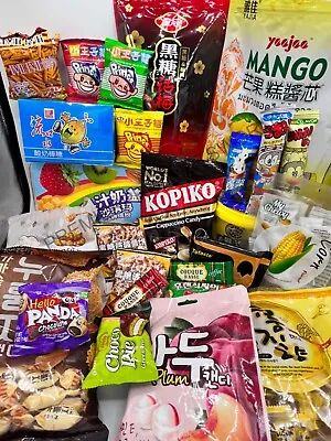 20 Snacks+ 15 Candy Asian Variety Snacks Japanese Korean Chinese Taiwanese • $20