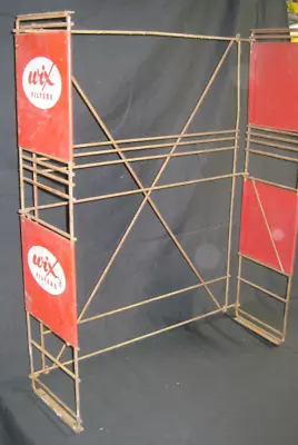 Vtg WIX Filters Foldable Wire Display Rack For Gas Station/ Garage/ Parts Store • $125