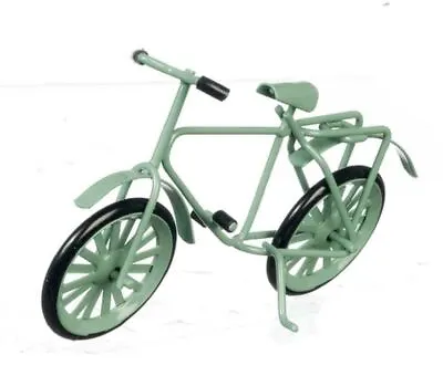 Dolls House Small Green Bicycle Bike Miniature 1:12 Scale Garden Accessory  • £6.50