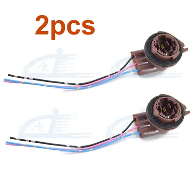 2pcs 4157NA 3157B Bulb Socket Turn Signal Light Harness Wire Plug Connectors • $7.45