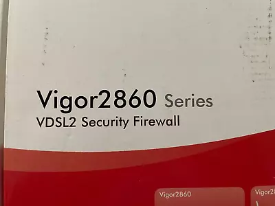 Draytek Vigor2860 VDSL2 Router/Firewall X 3 • £3.20