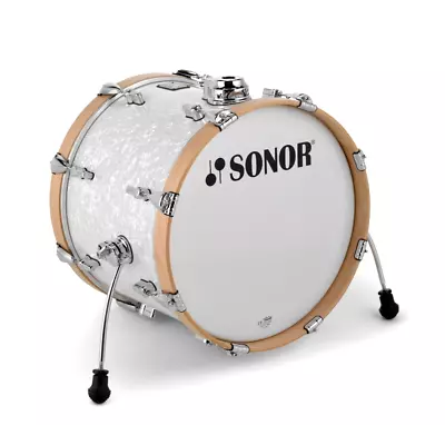 Sonor AQ2 Maple 18  Bass Drum  White Marine Pearl AQ2-1814-BDWM-WMP • $469