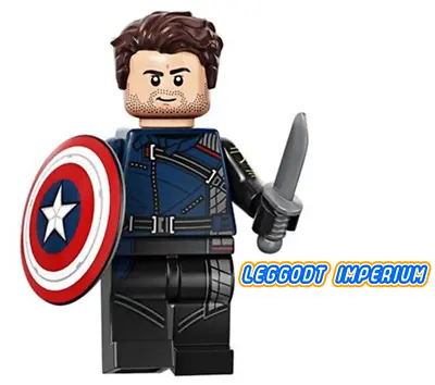 LEGO Winter Soldier - Marvel Studios America Minifigure Colmar04 FREE POST • $18.25