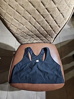 Brooks Moving Comfort Racerback Wirefree Sports Bra Black Size XL • $12.99