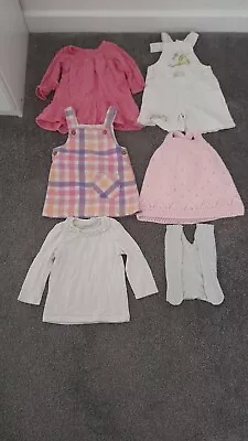 Baby Girl Clothes 6-9 Months Bundle 6 Items  • £4