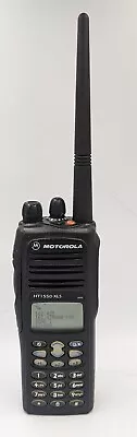 Motorola HT1550 XLS VHF 136-174 MHz 255 Channel Front Panel Programmable  • $159.99