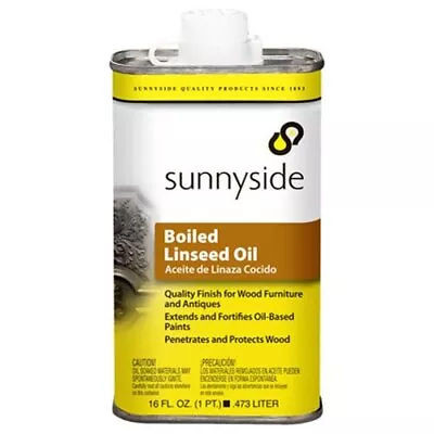 $17.99 • Buy Sunnyside Corporation 87216 1 Pint Boiled Linseed Oil