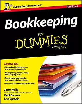 Bookkeeping For Dummies 4th UK Edition • £8.49