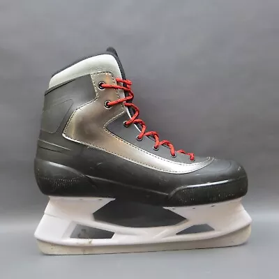 Bauer Expedition Recreational Ice Hockey Skates Mens 9 Gray Comfort Insulated • $39.99