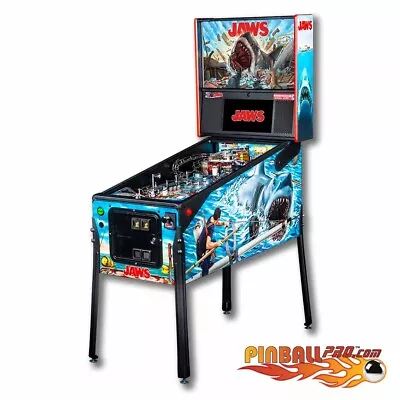 NIB Jaws Premium Pinball Machine Authorized Stern Dealer • $9699.99