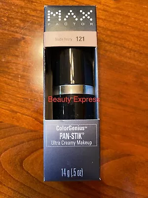 Max Factor Pan Stik Pan Stick Makeup Nude Ivory 121 ORIGINAL AUTHENTIC • $69.99