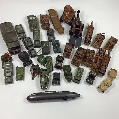 Military Vehicle Toy Lot 35+ Plastic Unbranded • $59.99