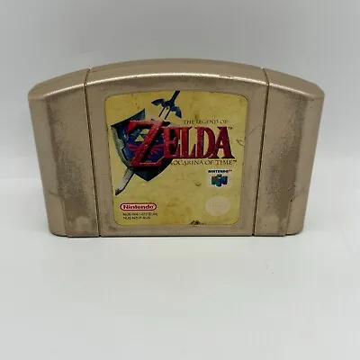 The Legend Of Zelda: Ocarina Of Time | N64 Nintendo 64 Game | PAL | Pins Cleaned • $59