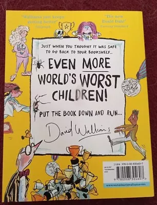 The World's Worst Children 3 By David Walliams (Paperback 2018) • £6