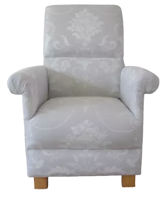 Laura Ashley Fabric Adult Chairs Armchairs Accent Josette Dove Grey Duck Egg New • £229.99