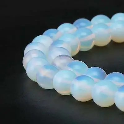 Opalite Smooth Round Beads 4mm 6mm 8mm 10mm 12mm 15.5  Strand • $4.49