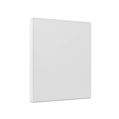 Staples Simply .5-inch Round 3-Ring View Binder White (21682) 23740/21682 • $22.94