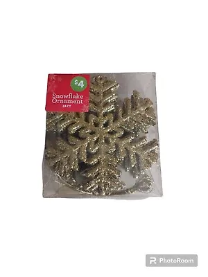 Vintage Fred's Snowflake Ornament 24ct • $12.25